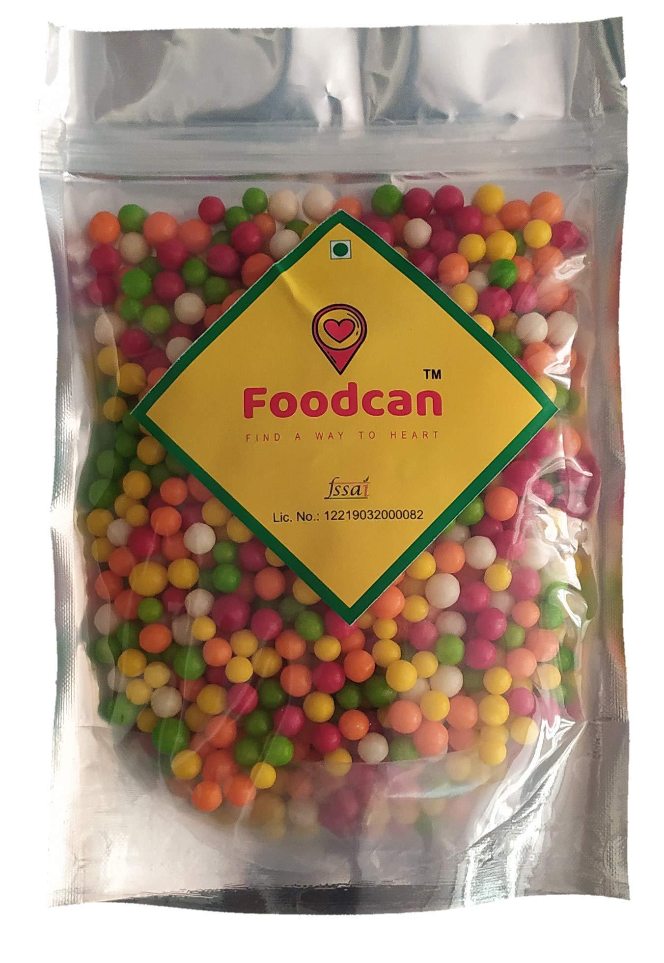 FOODCAN Foodcan Fruit Balls Candy (Multi Color & Fruity Flavor), 400 Gram