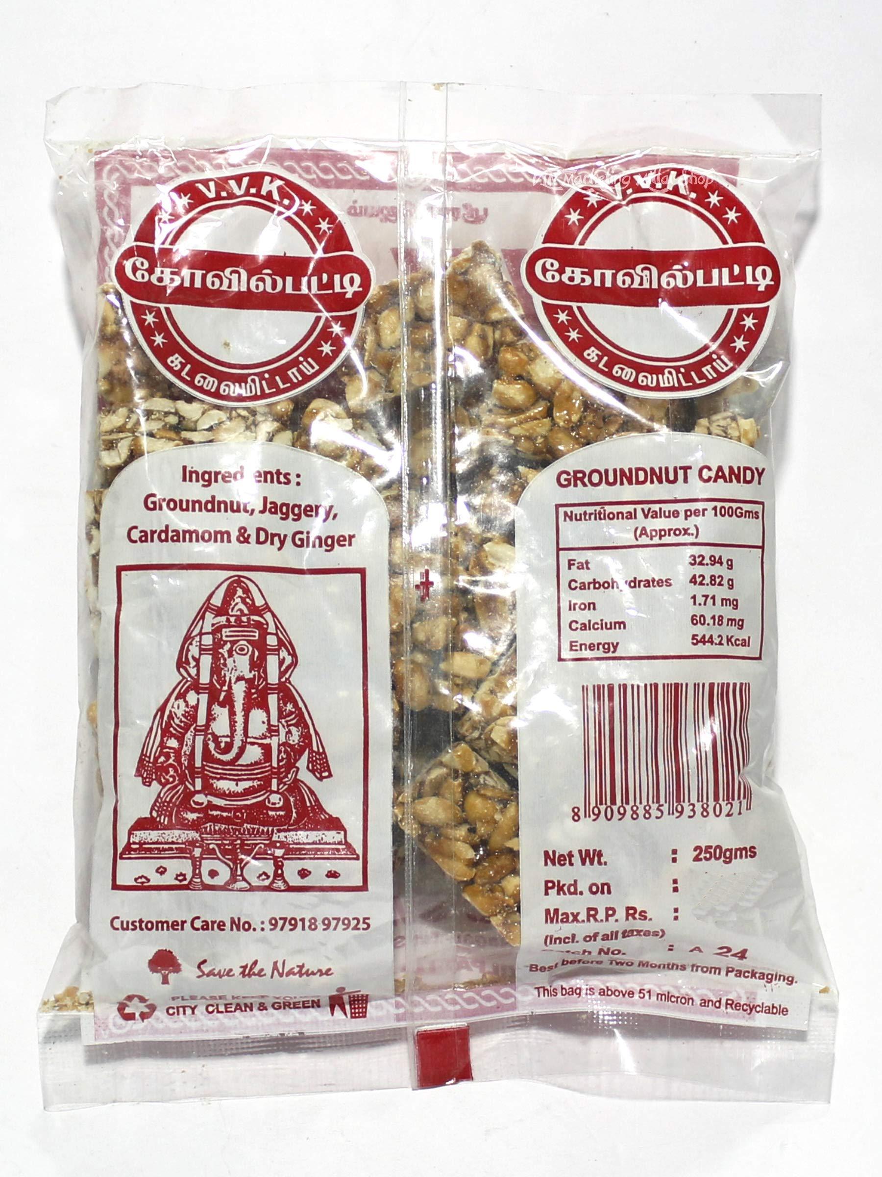 Thangapandiyan Thangapandiyan Special Mixture 250gm + Kovilpatti VVK Kadalai Mittai 250gm + Thoothukudi Original Macroon 100gm + Sadhuragiri Thenkuzhal Murukku 100gm ( 700 Grams)