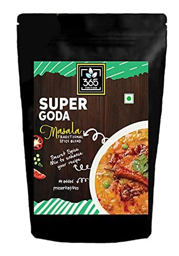 365 STORE TO DOOR 365 STORE TO DOOR Indian Spice – Super Goda Masala, 250 gm. | Homemade Powdered | for Healthy Cooking | Ready to use | All Seasonings Spices | Pure & Hygiene | Spice Mix – Pack of 1