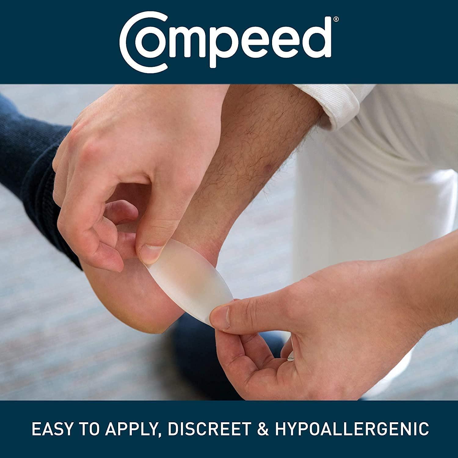 Compeed Compeed Fast Healing Advance Blister Cushion Foot Heal,Toe,Finger Rubbing Protection from Shoe Bite while Walking n Running_10 Pc Mix Pack,Men n Women