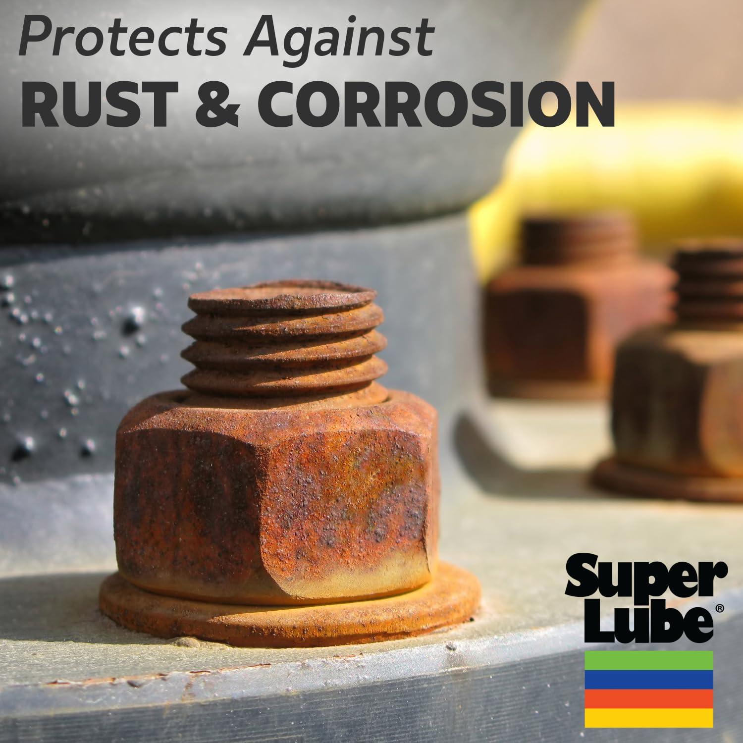 Super Lube Super Lube 92003 Silicone Lubricating Grease with PTFE, 3 oz Tube, Translucent White