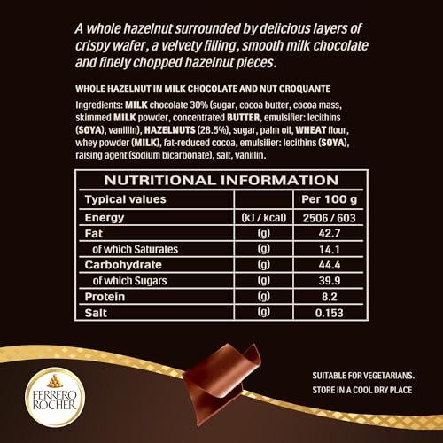 Ferrero Rocher Ferrero Rocher Chocolates, 30 Pcs