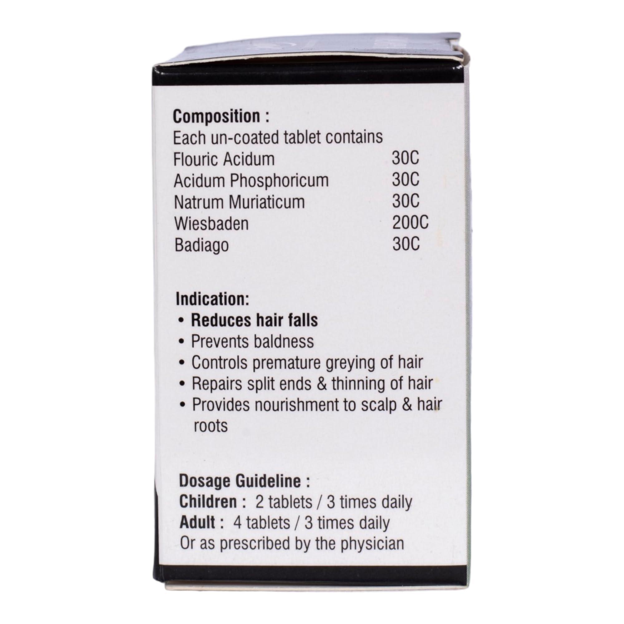 DR PATELS HOMEOPATHIC MEDICINES Dr Patel\'s Hair Grow Tablets + Arnica Plus Shampoo + DP Herbal Homeo Hair Oil Combo | Reduces Hair Fall, Repairs Split Ends & Thinning | for Dry, Rough & Frizzy Hair (Pack of 4)