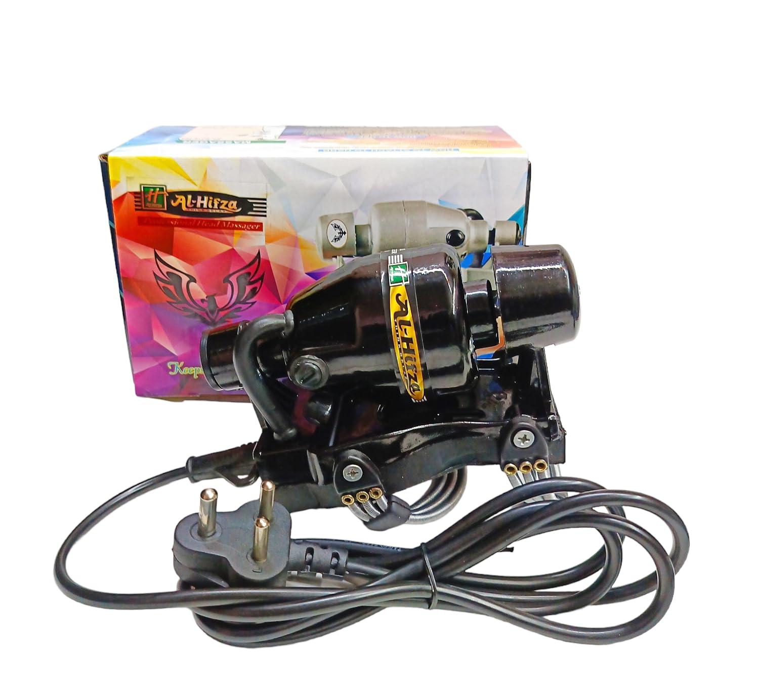 AL HIFZA Al HIFZA Handy Powerful Floating Action Body/Head Massager/Double Speed Handy Massager (black)