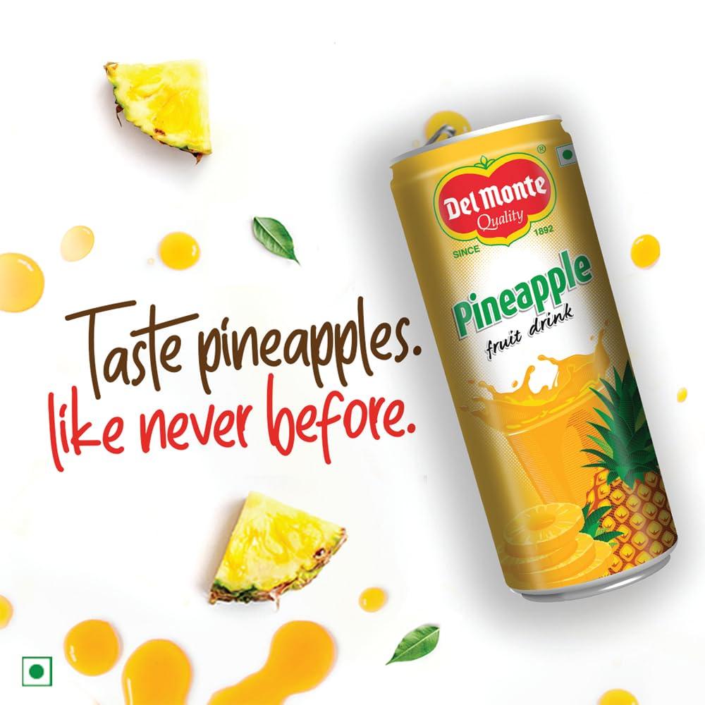 Del Monte Del Monte Pineapple Fruit Drink, 240ml