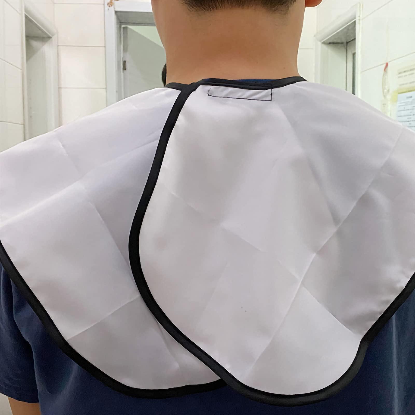 TecTake Beard Bib Apron, Mens Beard Hair Catcher for Shaving and Trimming, Non-Stick Beard Shave Cape, Grooming Accessories Tools & Gifts for Husband or Dad