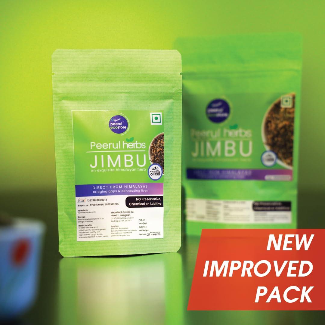 peerul Jambu (Pahari Jimbu/Faran) Pure and Natural dried herbal spice and seasoning for cooking (12 gm: pack of 4)