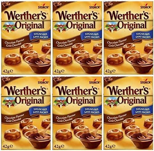 Generic Werther\'s Original Chocolate Flavour Sugar Free (42G)