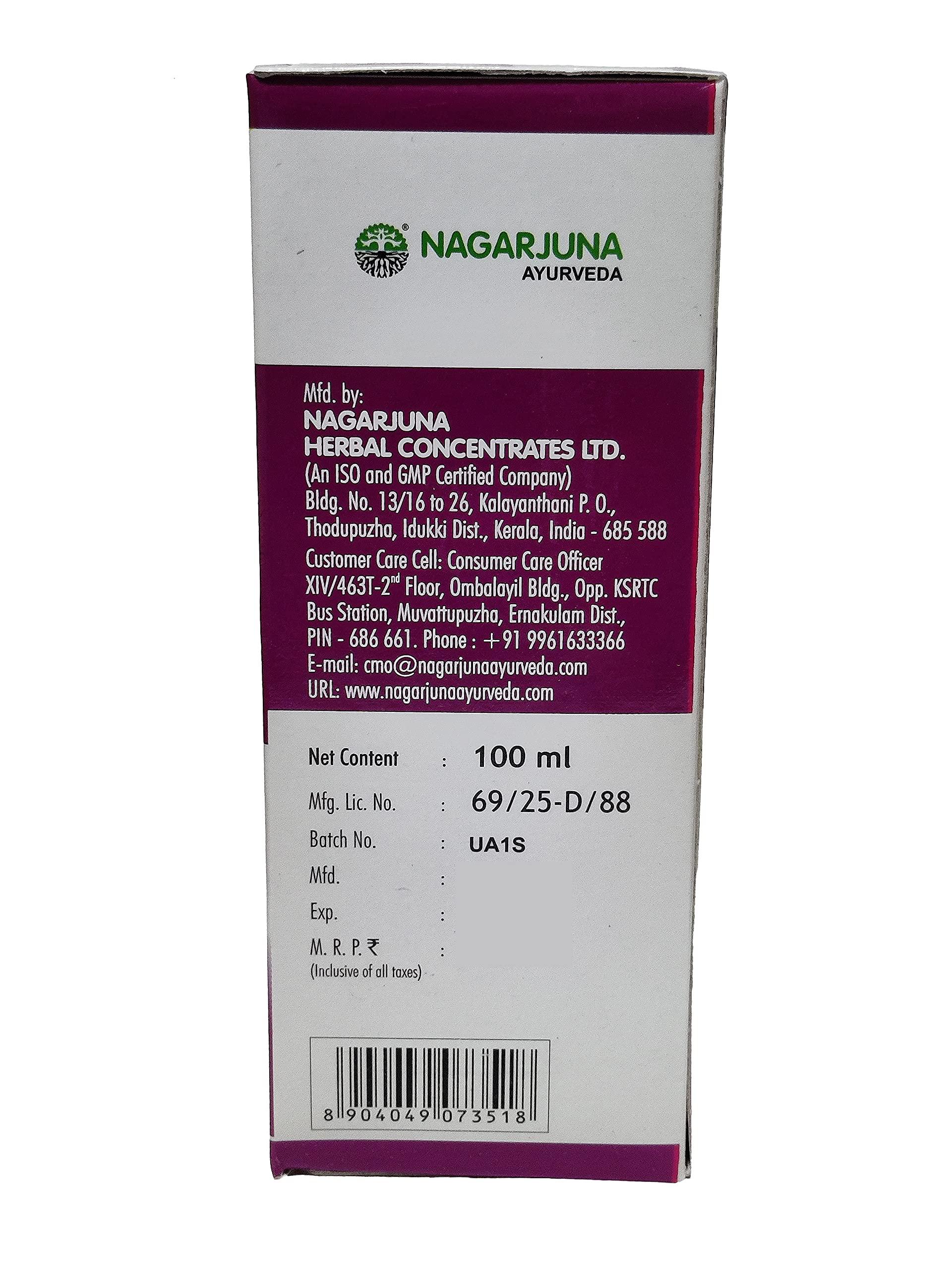 Nagarjuna Herbal Concentrates Ltd. Generic Nagarjuna Psoria Oil, Multicolour, 100 ml