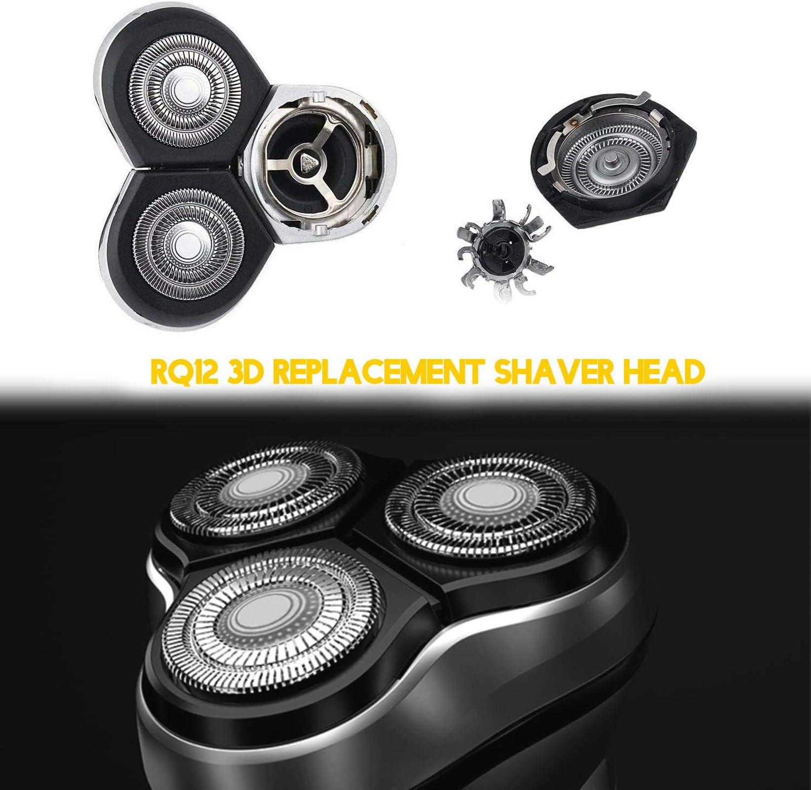 Poweka Poweka Rq12 Replacement Shaver Head Compatible With Philips Norelco Rq11 Rq10 Sensotouch 3D 1260X 1280X 1290X Rq1180 Arcitec Razor Shaving Unit Triple 3D