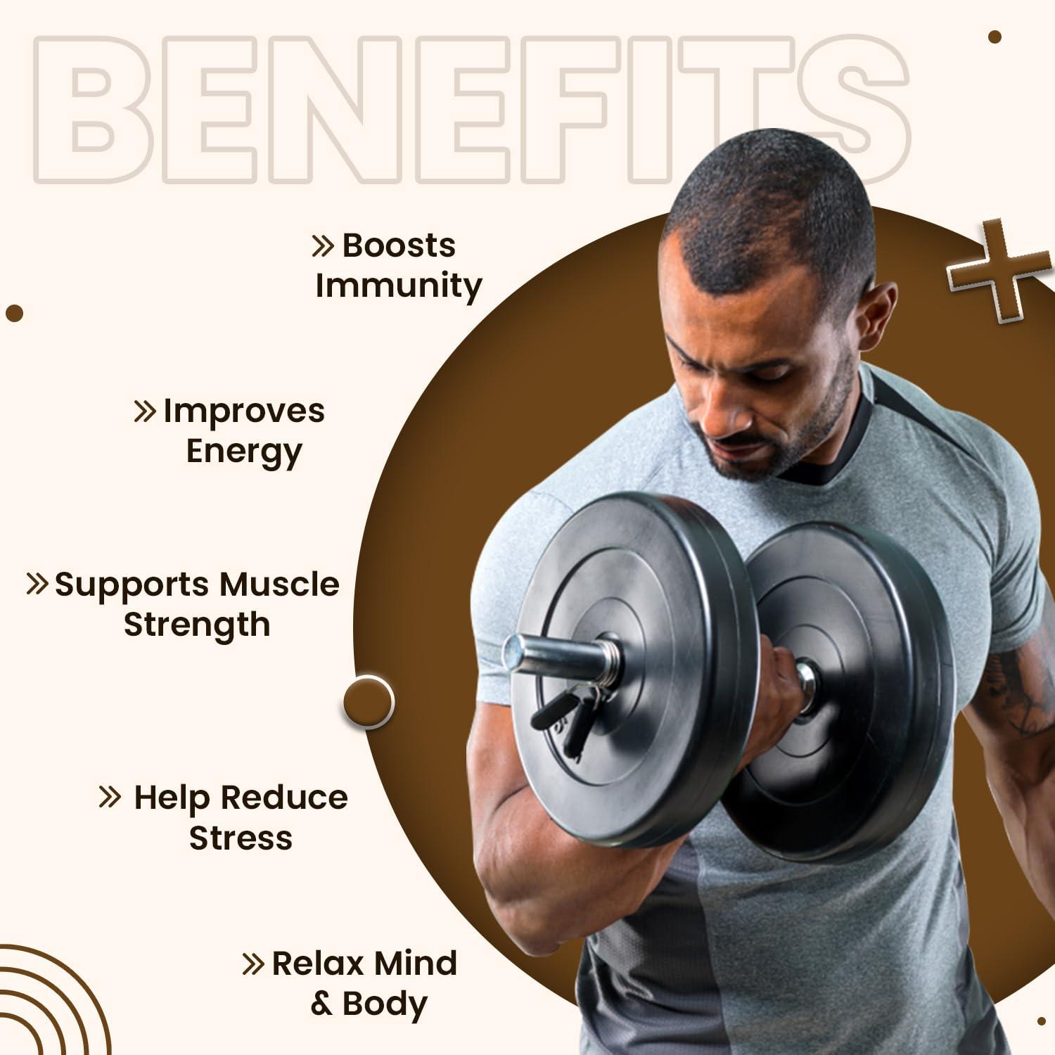 Neuherbs Neuherbs Ashwagandha 1000 Plus [Manage Anxiety & Stress Relief] Enhanced Absorption & Antioxidants Rich with vitamin E & B-complex for General wellness, Immunity Booster & Improve Vigour - 60 Tabs