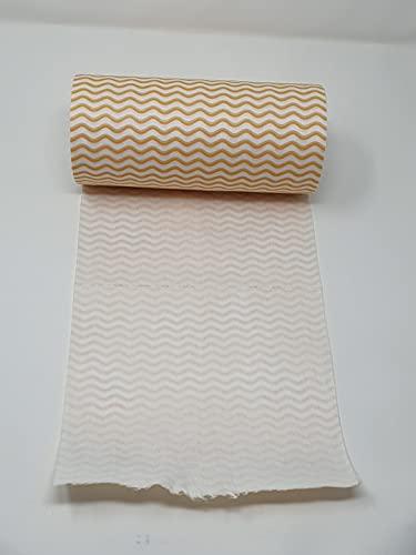 R TEE Non Woven Disposable and Washable Kitchen Wipes (3 Rolls)