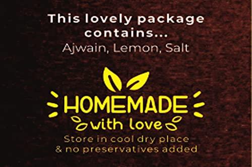 SUKHMUKH Ajwain Hajma I Homemade by SukhMukh I Healthy - Digestive I Mukhwas I Mouth Freshener I 50Gms Each (PACK OF 4)