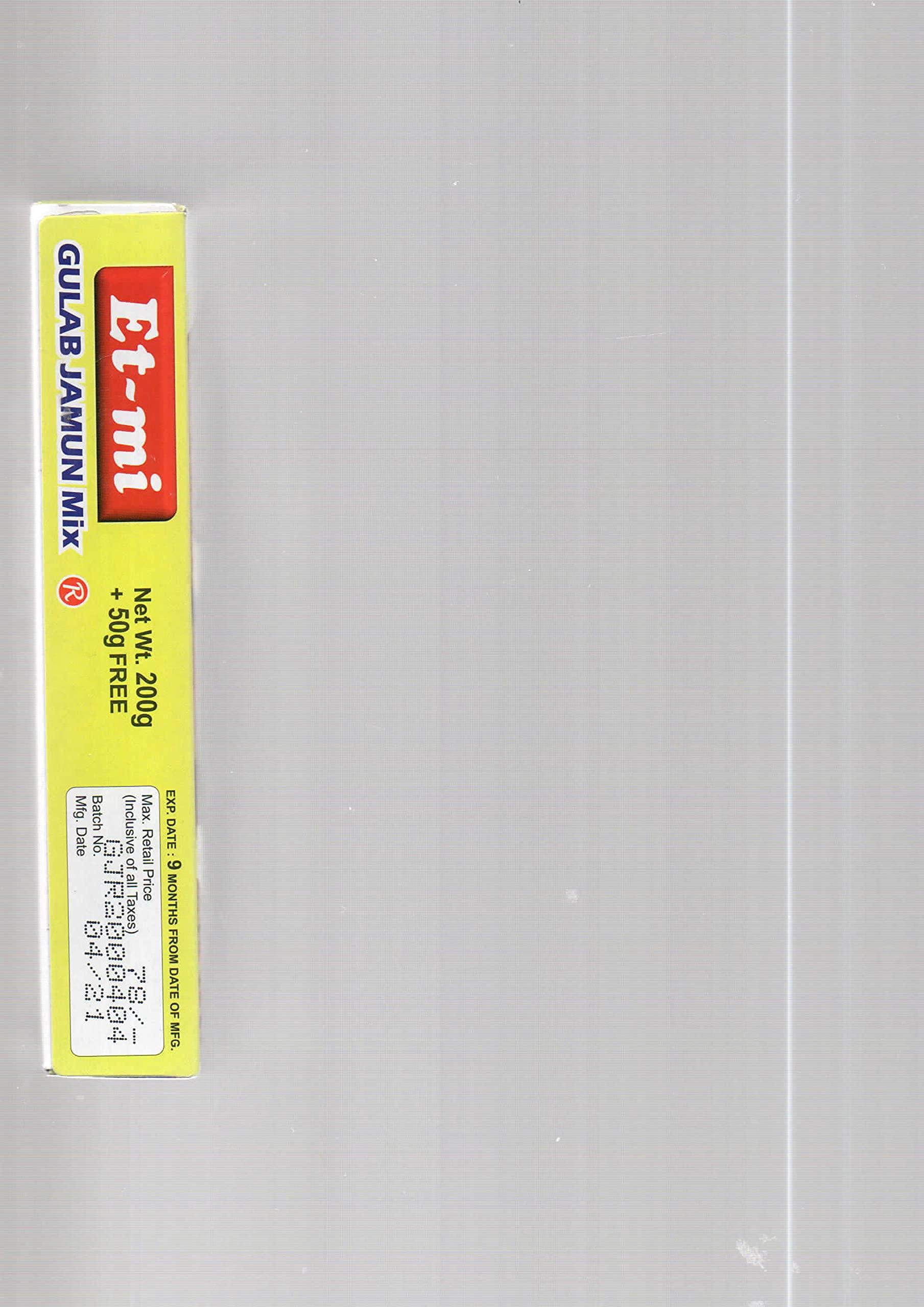 Et-Mi Et Mi Gulab Jamun Mix Rose 200 gm