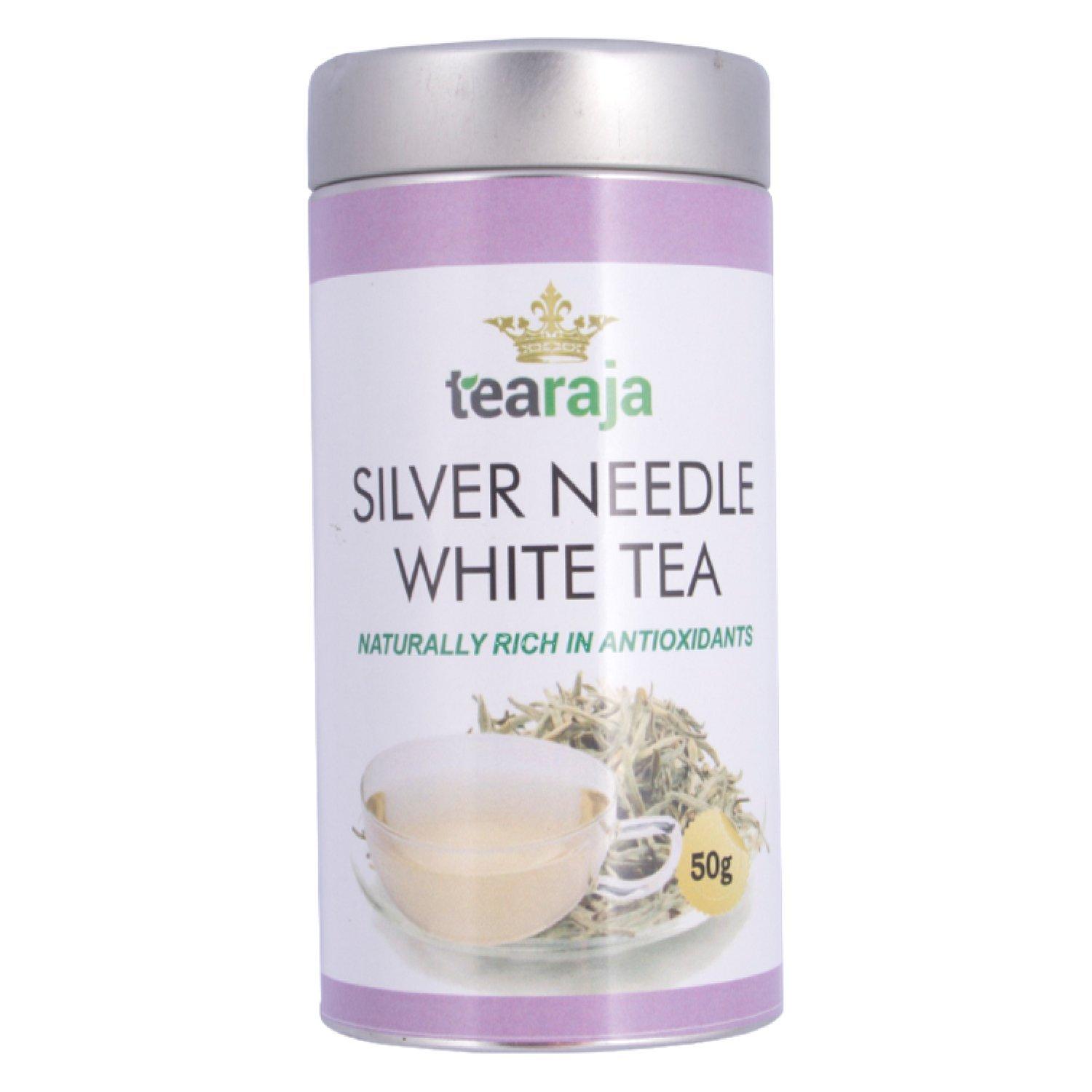 TeaRaja TeaRaja - Silver Needle White Tea 50 Gm(FREE TEA INFUSER)