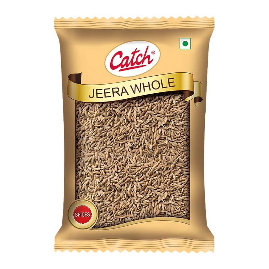 catch Catch Cumin Whole | Jeera Whole, 200g & Catch Rock Salt | Pink Rock Salt Premium | Sendha Namak 1 Kg