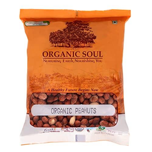 Organic Soul Organic Soul - Raw Peanuts | Moongphali | Groundnut | Chemical Free | Pesticides Free-450gm