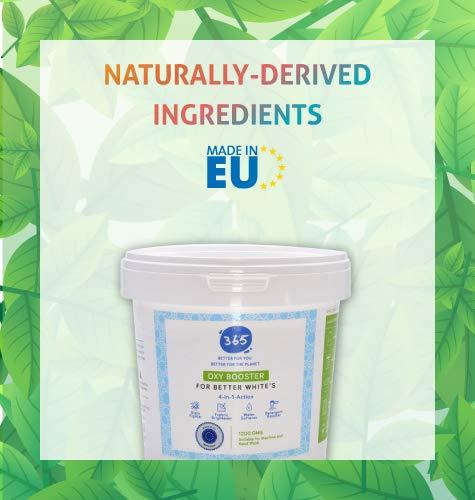 365 BETTER FOR YOU BETTER FOR THE PLANET 365 OXY booster for white clothes