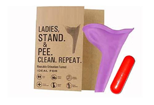 ABCD Incorporation Stand and Pee Reusable Female Urination Device (Pack of, 2)