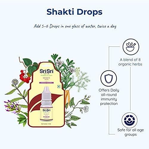 Sri Sri Ayurveda Tattva Sri Sri Tattva Shakti Drop - Immunity Builder, 10ml (Pack of 5)