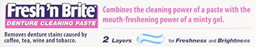 Fresh 'n Brite Stim-U-Dent Fresh \'n Brite Denture Cleaning Paste, 2 Count by Stim-U-Dent
