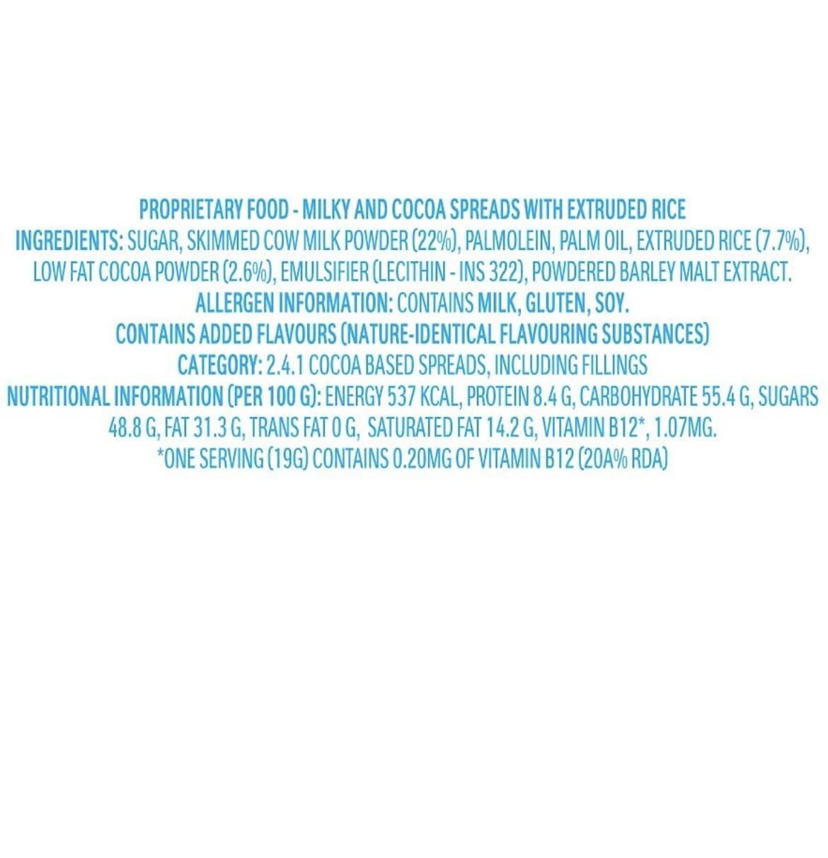 Kinder Dave\'s American Food Kinder Creamy Pack Of 24 Milky and Cocoa Chocolate with Extruded Rice, 456 Grams