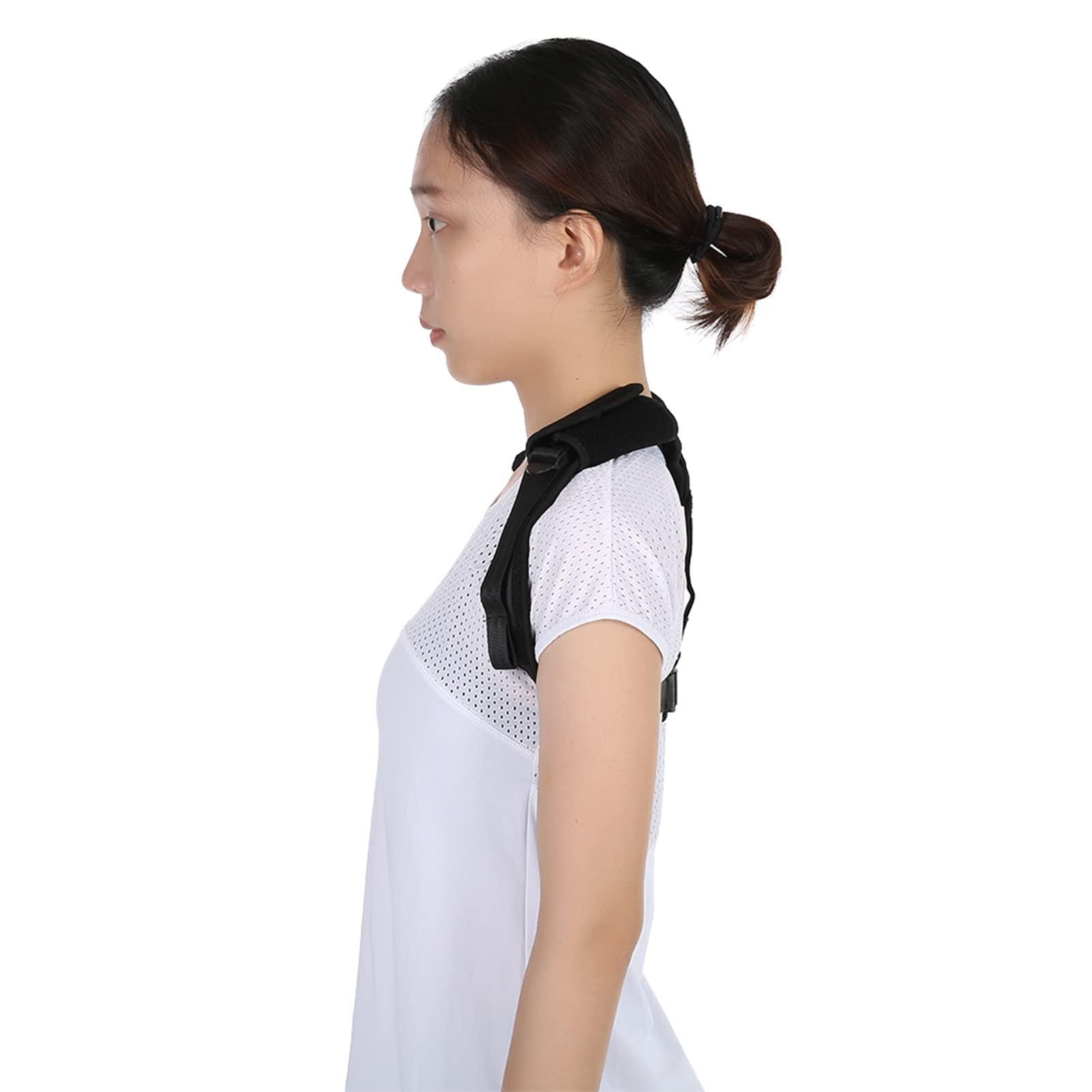 Curlin Back Posture Support Corrector, Adjustable Back Straighter Posture Corrector, Back Corrector for Men Kyphosis Correct Brace for Men