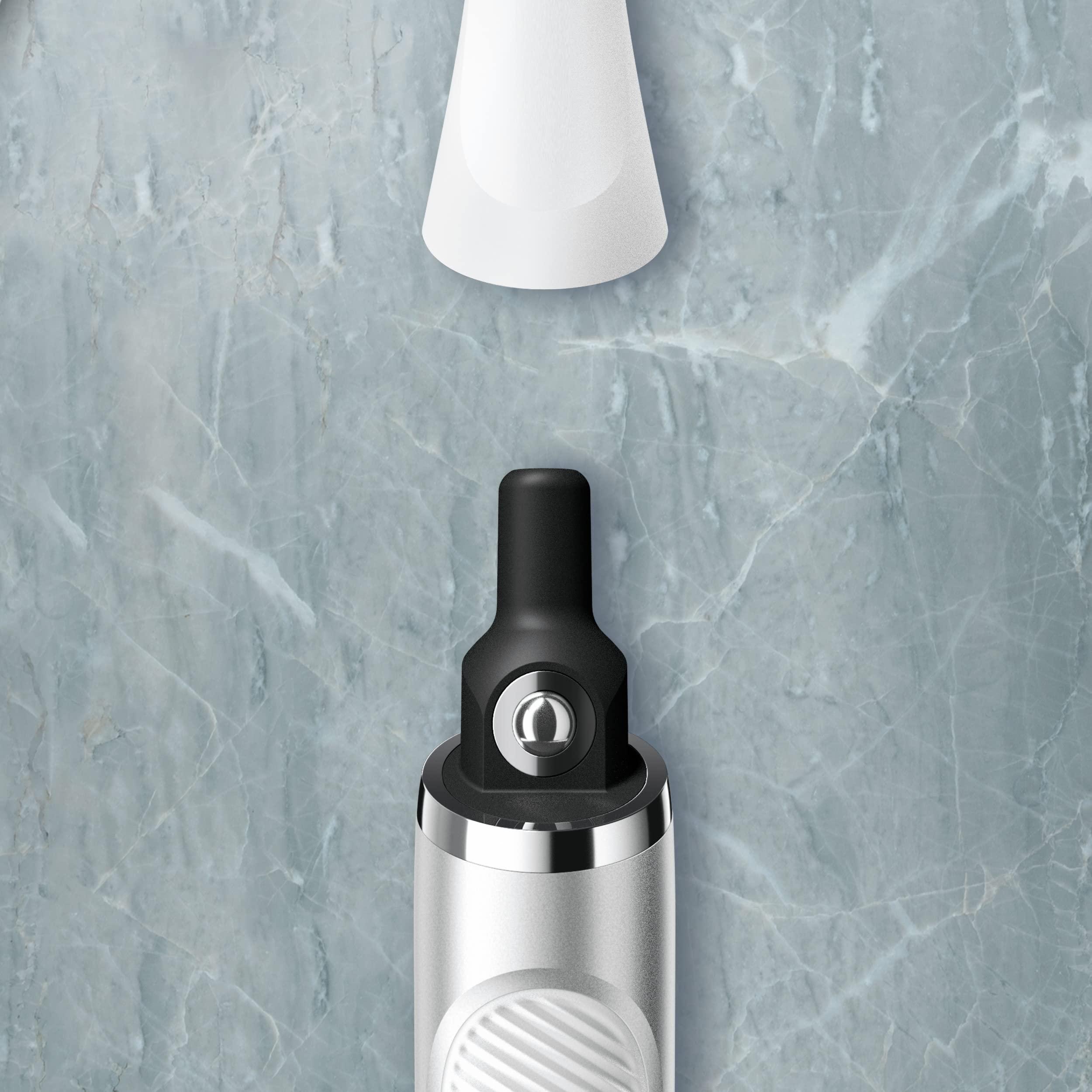 Oral-B Oral-B Clic Toothbrush Replacement Brush Heads, Whitening, Black, 2 Count