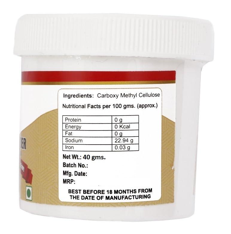 FOODFRILLZ foodfrillz GMS & CMC Powder (40 g x 2) for Ice Cream | Food Grade, Pack of 2