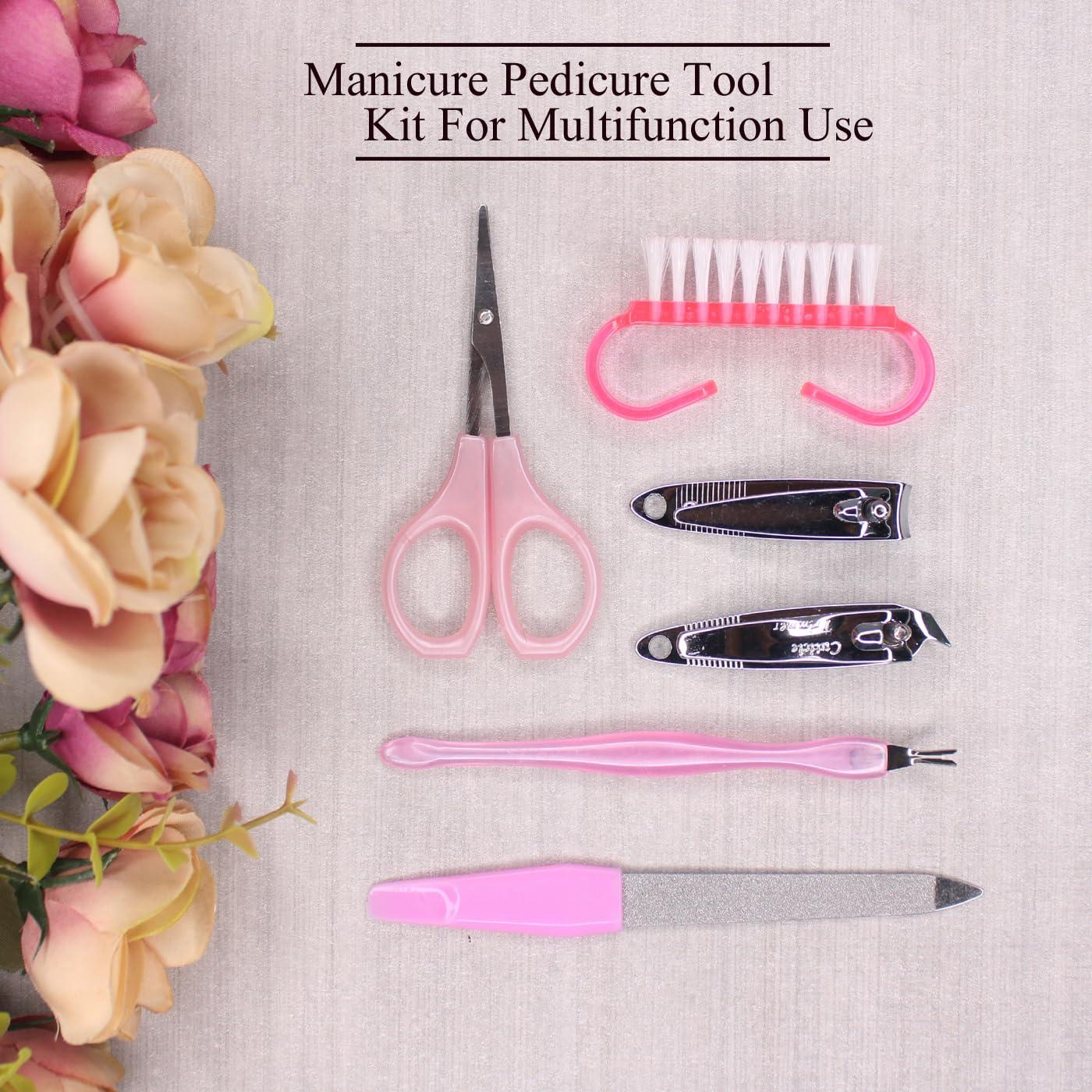 BAAL Baal Reusable Face Shaving Razor For Women with Manicure Padicure kit |Painless Facial Hair Removal Razor For Eyebrows, Upper Lips,Underarms, Chin, Forehead and Bikini Area (Multicolor (M 1))