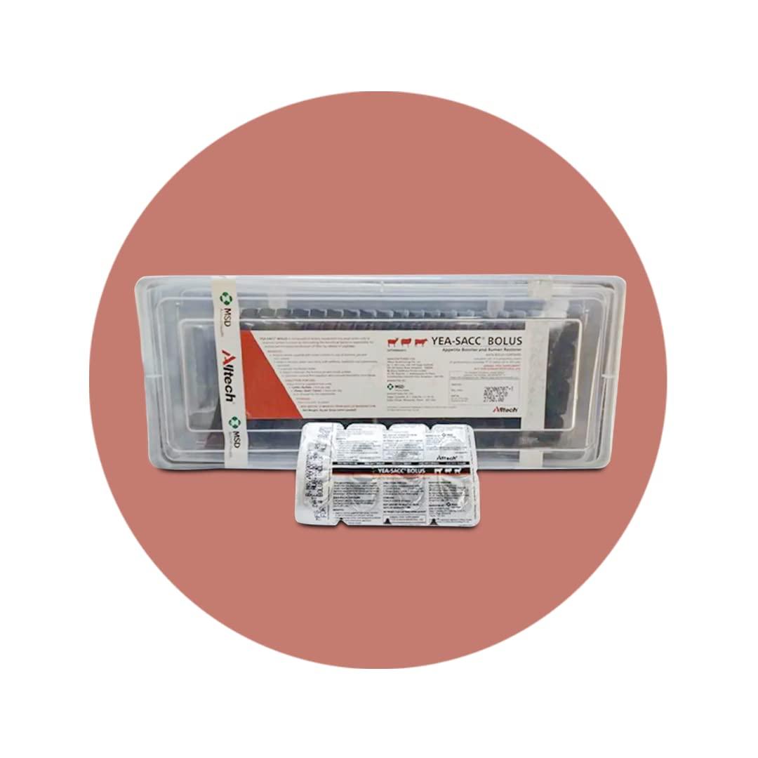 Generic Altech Yea Sac Bolus- 1 strip of 4 tablets - Pack of 4
