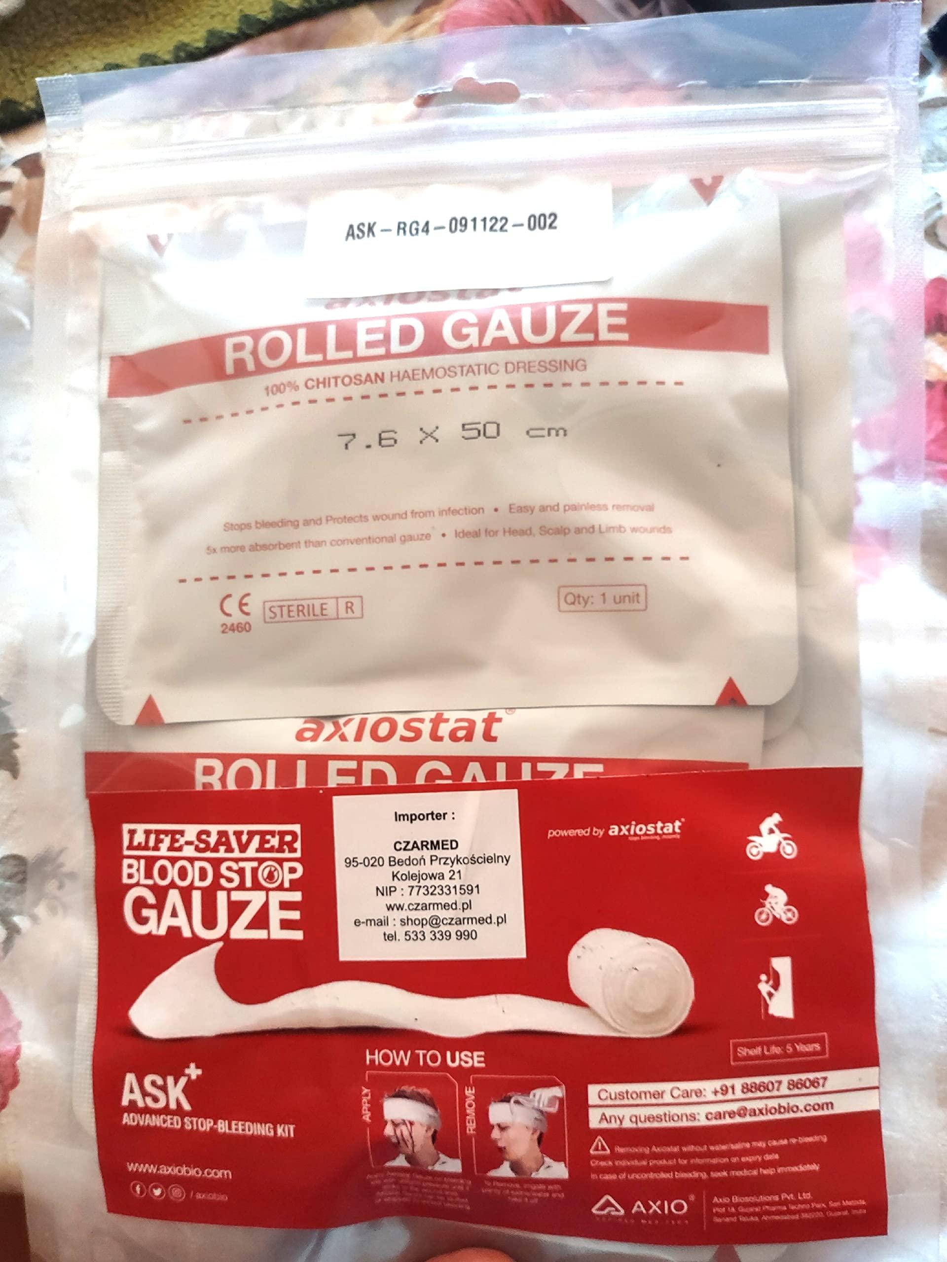 Axio Hemostatic first aid kit for four wheeler