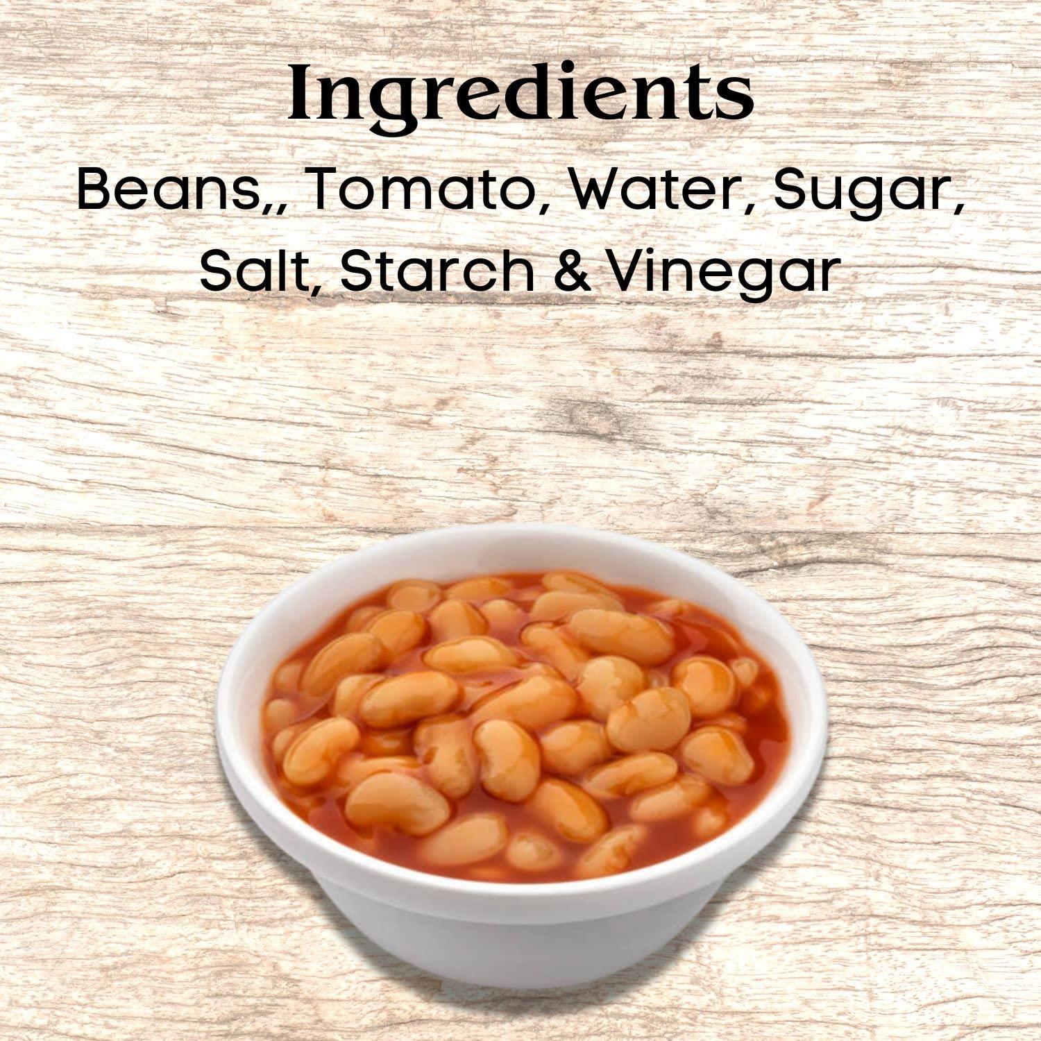 "SARWAR" Sarwar Baked Beans in Tomato Sauce, 415gm ( Pack of 3 )