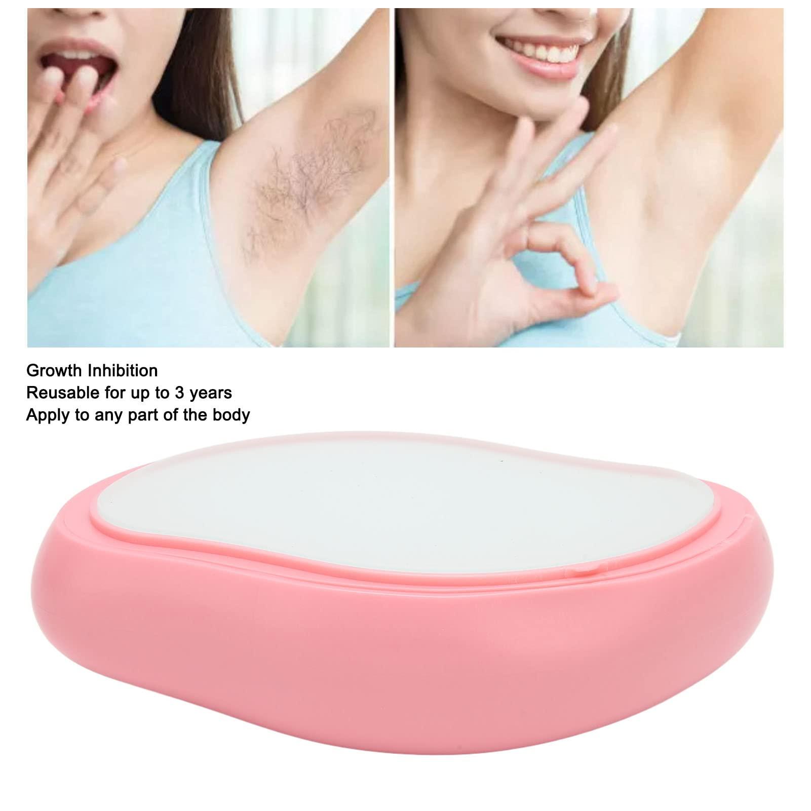 ENZZ Epilator, Painless Hair Removal Tool for Legs for Back Pink