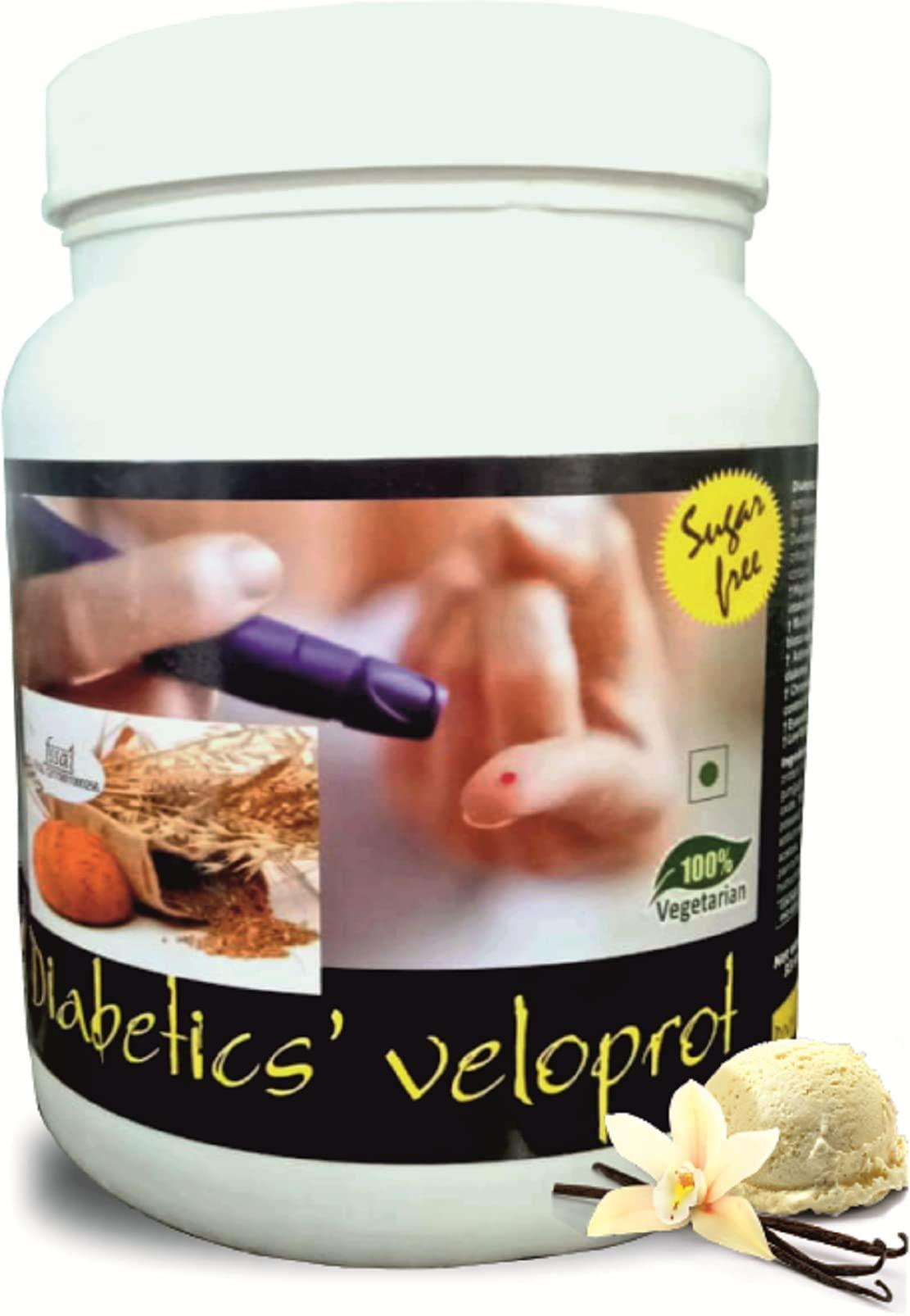 DEVELO Develo Diabetic Protein Powder for diabetes patient Care, Sugar Free Supplement  1 kg (Vanilla)