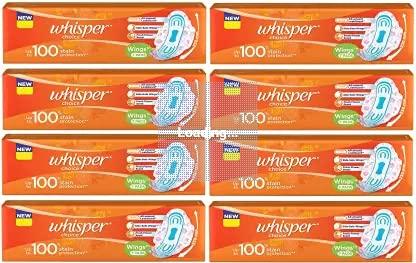 Whisper Whisper Sanitary Napkins with Wings - 7*7 Sanitary Pads