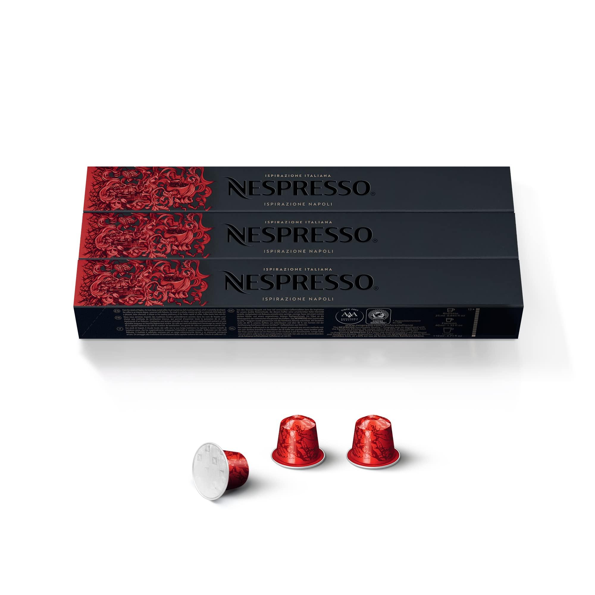 Nespresso 30 X Ispirazione Napoli Nespresso Coffee Capsules