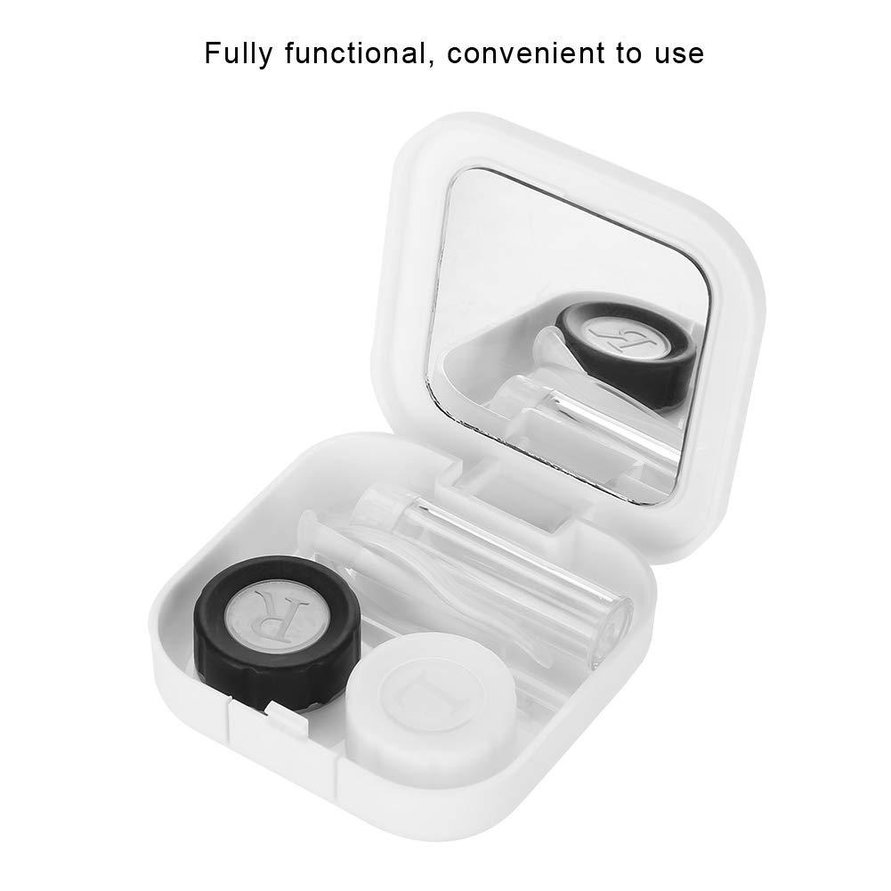 Sutinna Eyes Care Kit Holder, Contact Lenses Soaking Case, 3Styles Contact Lens Travel Kit for Travel Contact Lens(chick)