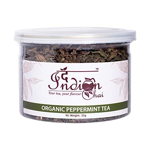 The Indian Chai The Indian Chai - Organic Peppermint Tea Leaves for Digestion, Immunity and Stress 25g