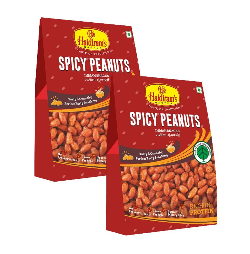 Haldiram's Nagpur Haldiram's Nagpur Spicy Peanuts (Pack of 2)