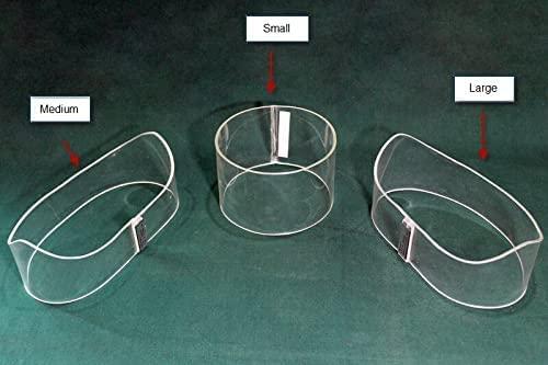 ATMIYA SURGICAL Acrylic Kati Basti Yantra, For Ayurveda Panchkarma Back and spine Treatment (Small) - Size - 6 Dia