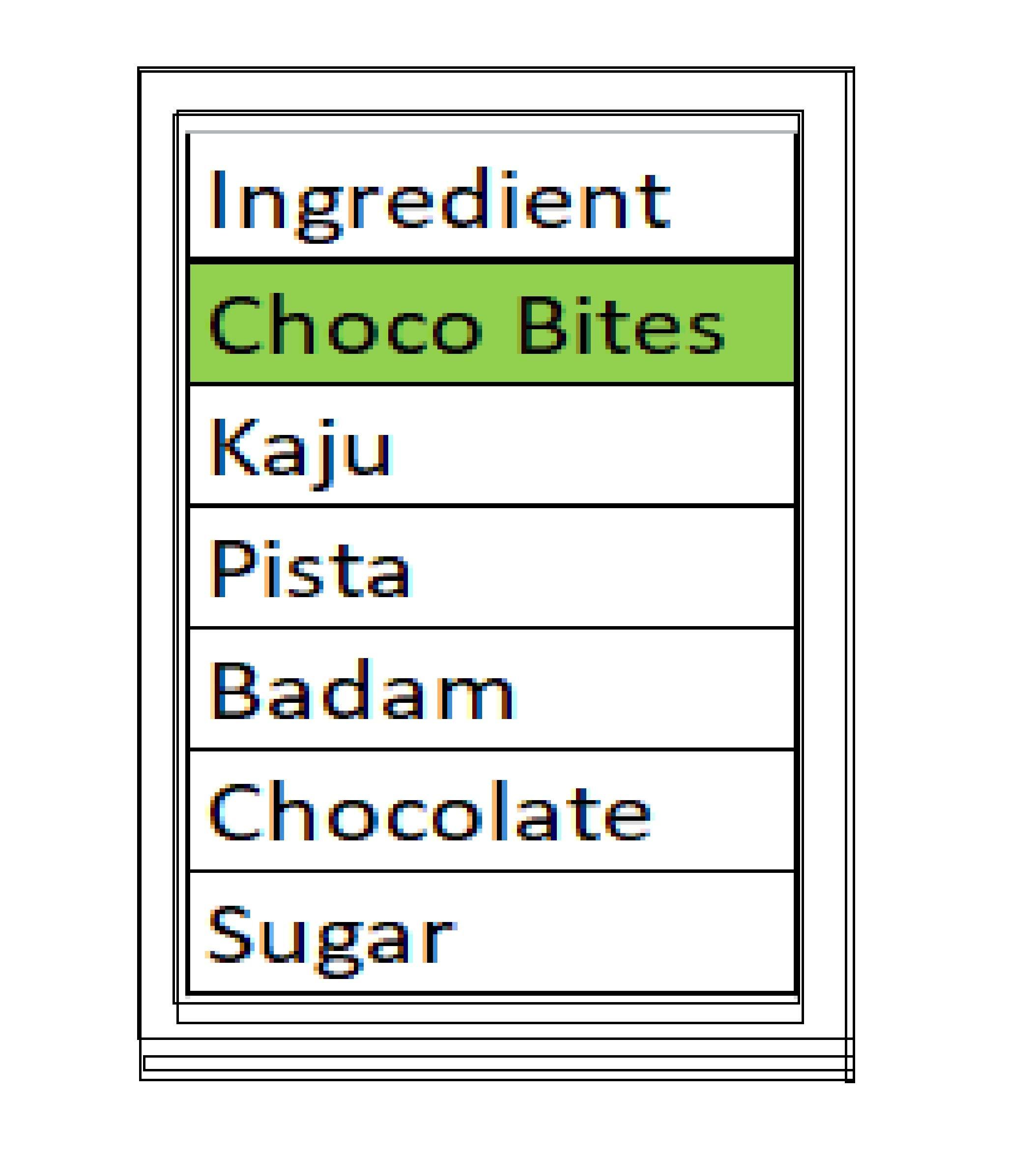 Singla Singla Choco bite burfi Sweets 500g