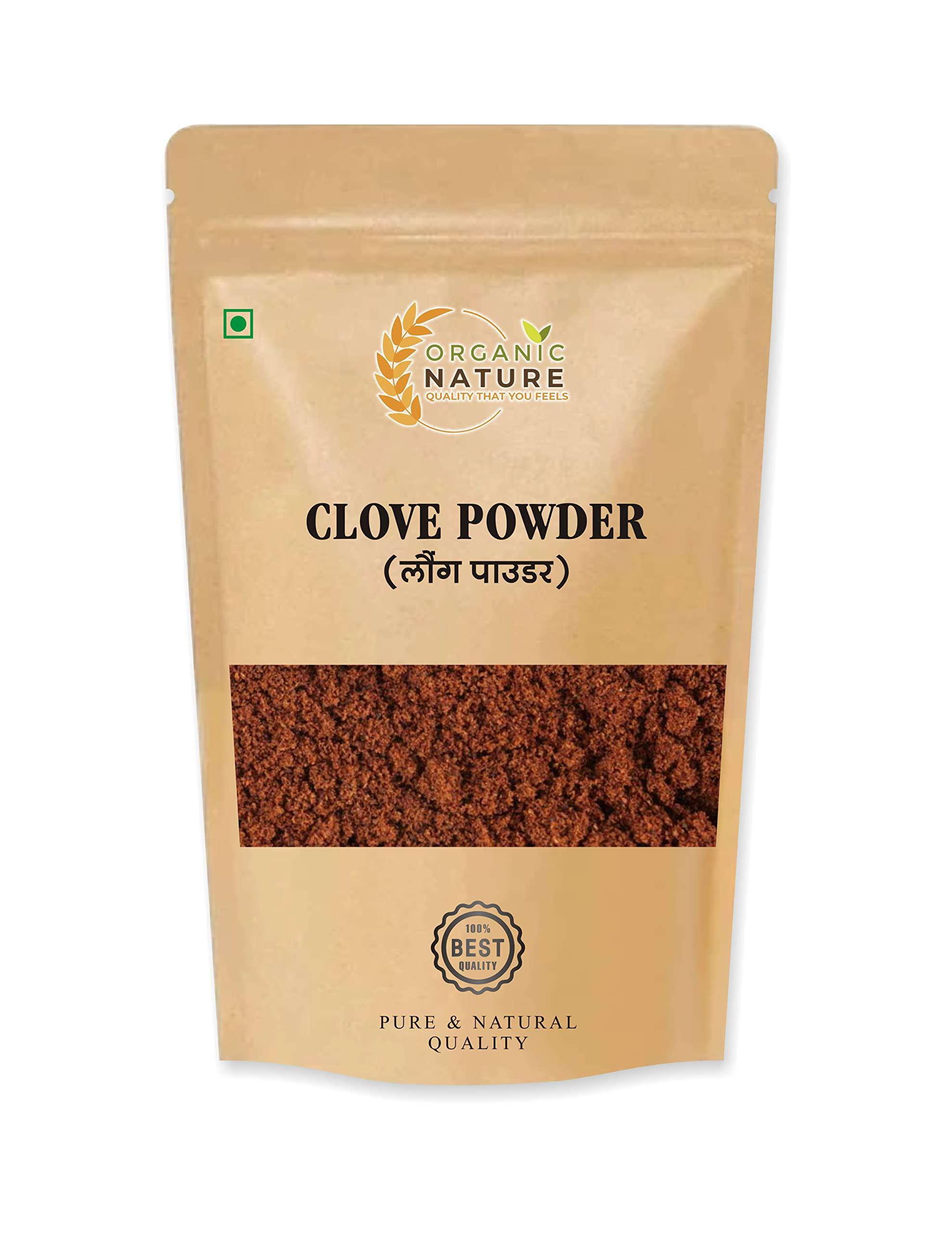 ORGANIC NATURE Organic Nature Clove Powder Laung Powder (Pack of 100 Gram)