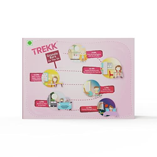 TREKK Trekk Combo Pack of Quinoa Strawberry & Tropical Delight Granola Bar - 35g per bar (6 pc Box) Pack of 2 Boxes