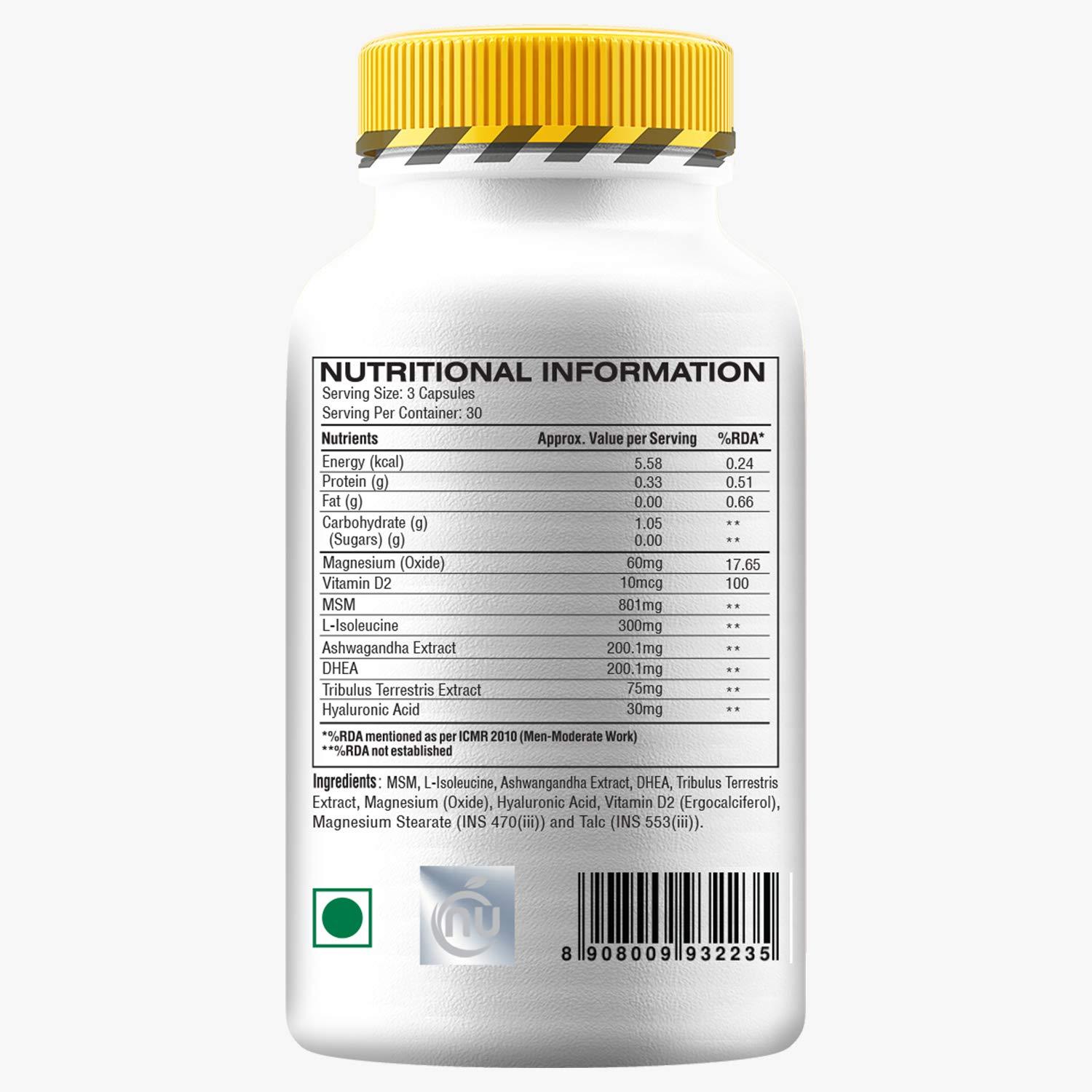 CrazyBulk CrazyBulk D-BAL Natural Alternative for Muscle & Strength Supplement, FIRST TIME IN INDIA (90 Capsules)