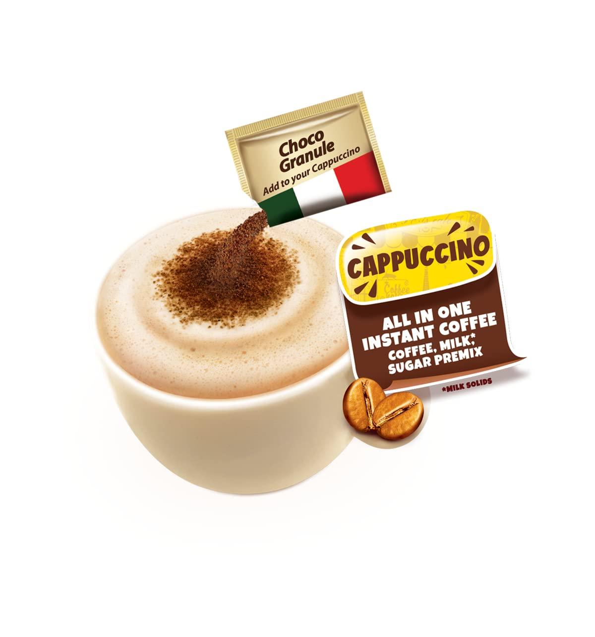 Kopiko Kopiko Cafe Blend Cappuccino All In 1 Premix Instant Coffee - 125 Gm |Pack Of 3| |5 Sachets In Each|, Powder, Box