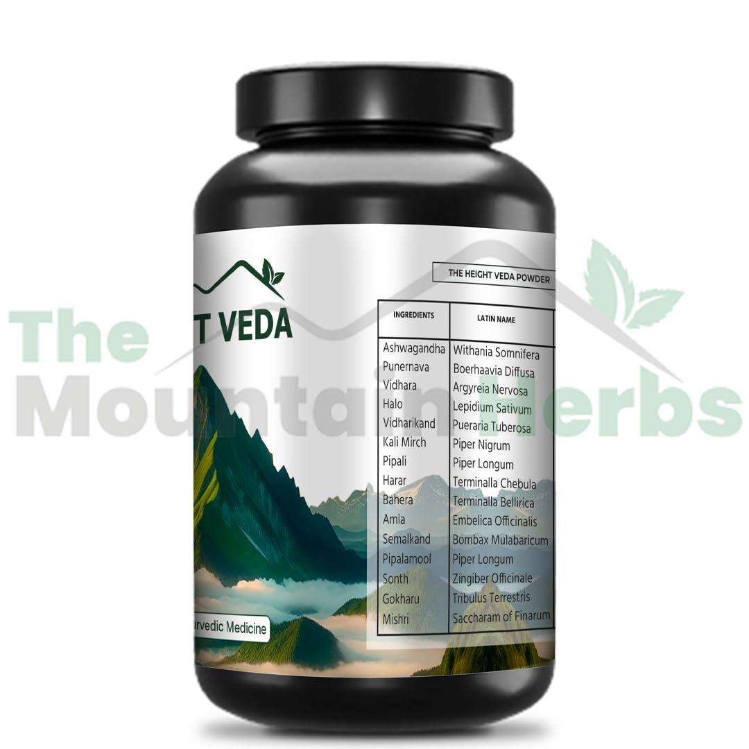 The Mountain Herbs The Mountain Herbs Original Height Veda powder for men| women