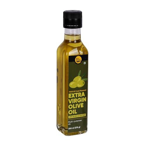 Bun Maska Bun Maska Cold Pressed Extra Virgin Olive | Premium Cooking Oil | Perfect For Frying & Baking | Cholesterol-free, Rich In Vitamin E, Boosts Metabolic Health & Immune System (300 ml)