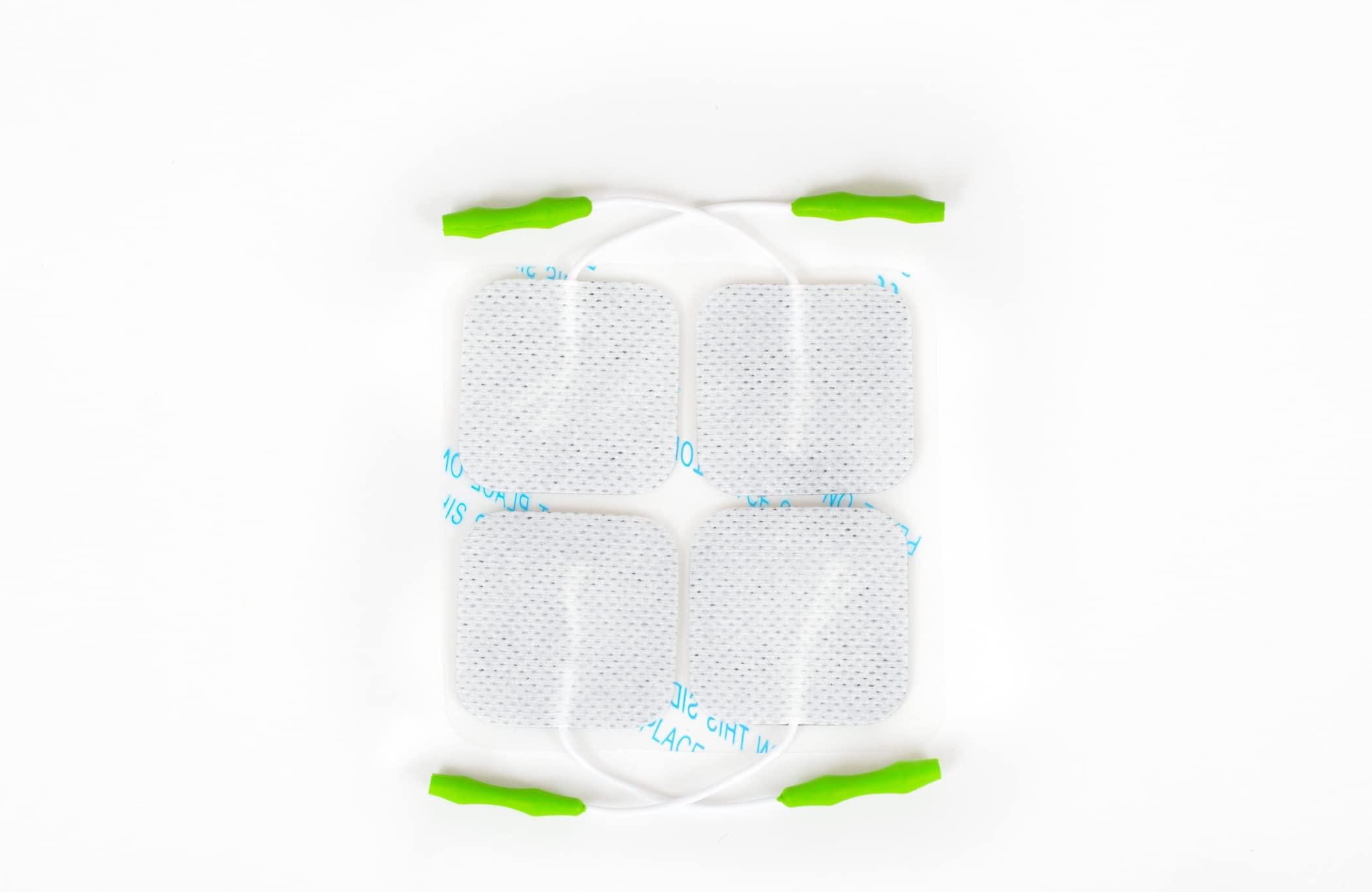 Prospera Corp Prospera Pl009-p Electronis Pulse Massager Pads, White