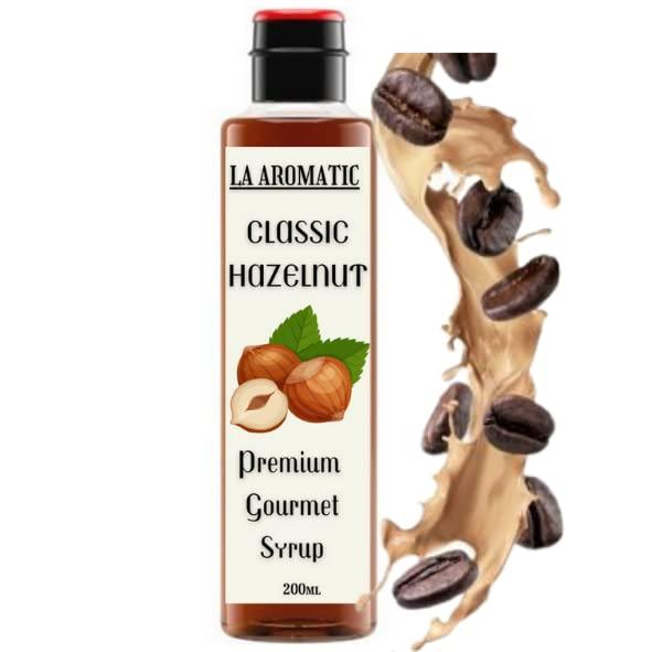 Aromatic La Aromatic All Exotic Coffee Syrups Combo of 5 flavours (Hazelnut,Vanilla,Irish Cream,Caramel,Coffee Mocha)-200ml Each